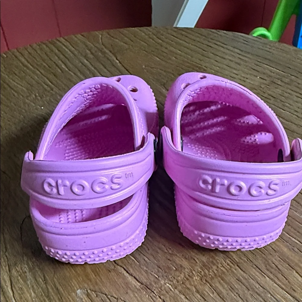 CROCS Kids Bright Pink Sandals